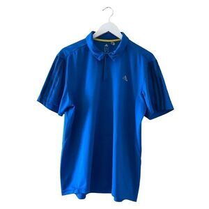 Adidas Royal Blue Climalite Short Sleeves Men’s T-Shirt SZ L #1226